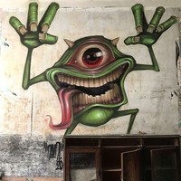 Waw! Deretan Grafiti Ini Tampak Seram Namun Mengagumkan