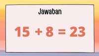 Jawabannya adalah 23. Nggak cuman mata, otak kamu juga ikut terasah dengan menjawab soal hitungan lho. Foto: Fadilla Namira/detikHealth
