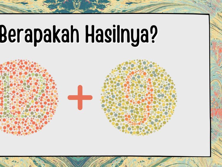 Tes Buta Warna Super Mudah! Harusnya dalam Hitungan Detik Sudah Kelar
