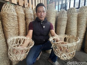 Mengenal Bongsang, Kerajinan Bambu Wadah Tahu Sumedang