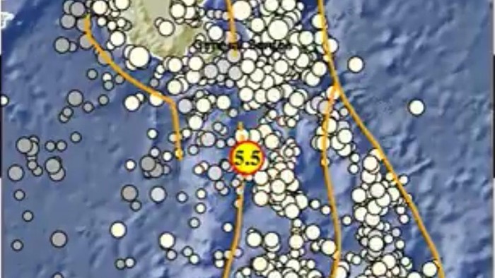 Gempa Melonguane di Sulawesi Utara
