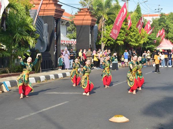 Potret Kemeriahan Lamongan Street Fashion 2022