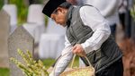 Momen Puan Maharani Ziarah dan Doa Bersama Cak Imin di Makam Taufiq Kiemas