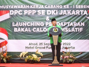 Plt Ketum PPP Targetkan Elektabilitas Naik Lewat Konsolidasi Politik