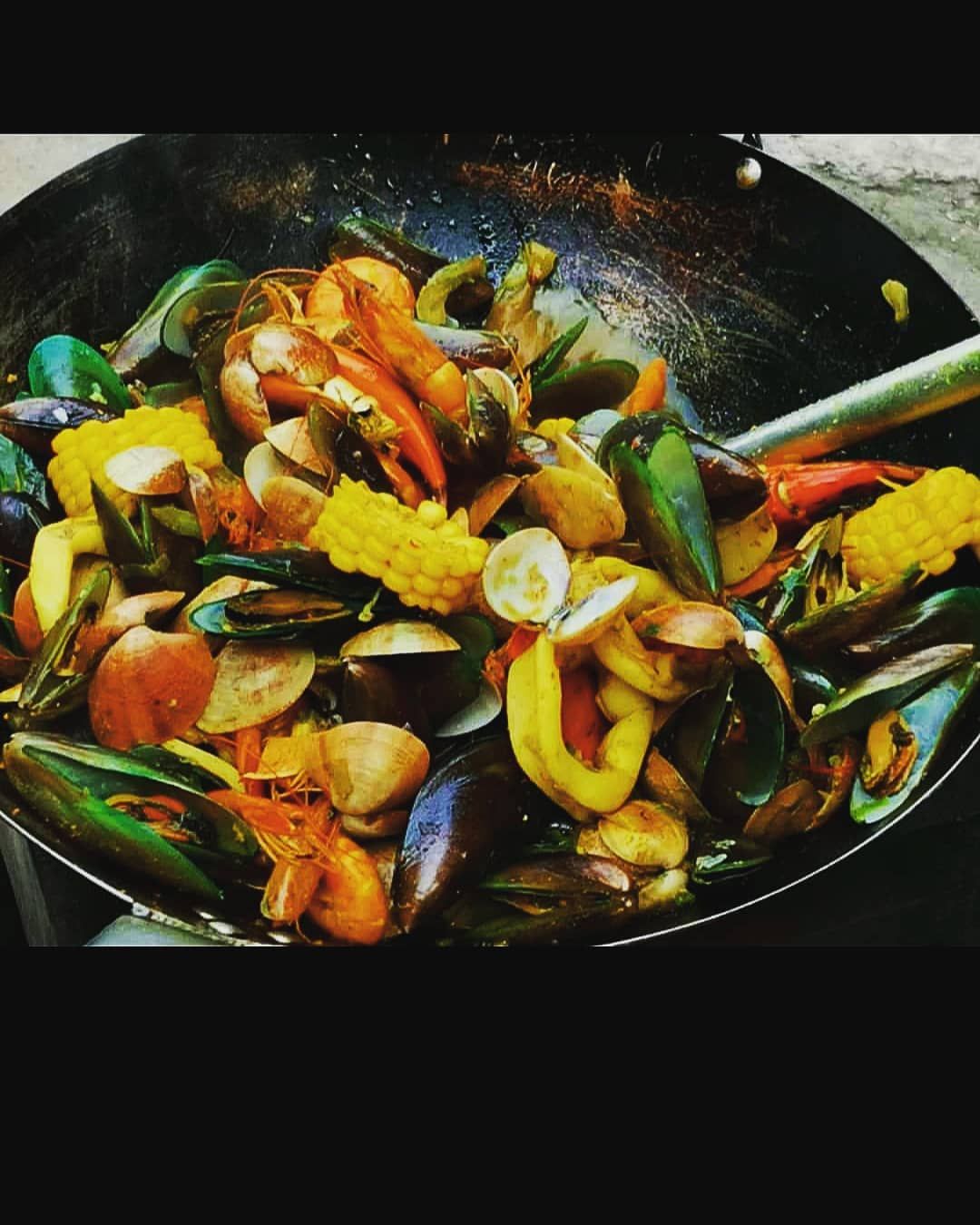 Seafood gerobakan