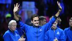 Tangis Roger Federer Saat Pensiun dari Dunia Tenis