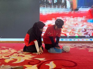 Yayasan Jantung Indonesia Berikan Pelatihan Bantuan Hidup
