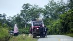 Ada Bus India di Perbatasan Indonesia-Malaysia