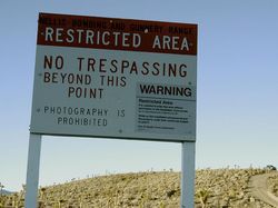 Penampakan Area 51 yang Misterius dan Terlarang Bagi Warga Sipil