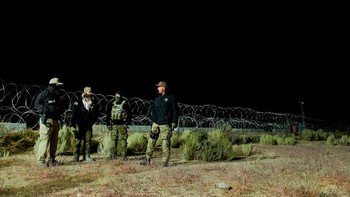 Tampak militer berjaga-jaga di salah satu sudut Area 51. Foto: Getty Images