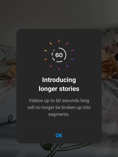 Durasi Instagram Stories diperpanjang jadi 60 detik