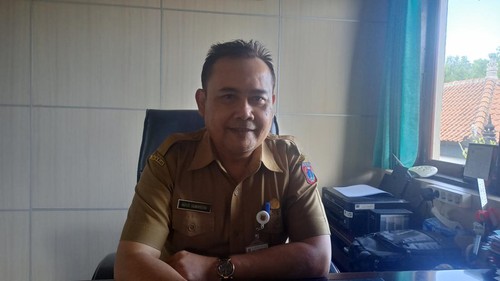 Kepala BKPSDM Kabupaten Karangasem I Komang Agus Sukasena (I Wayan Selamat Juniasa/detikBali)