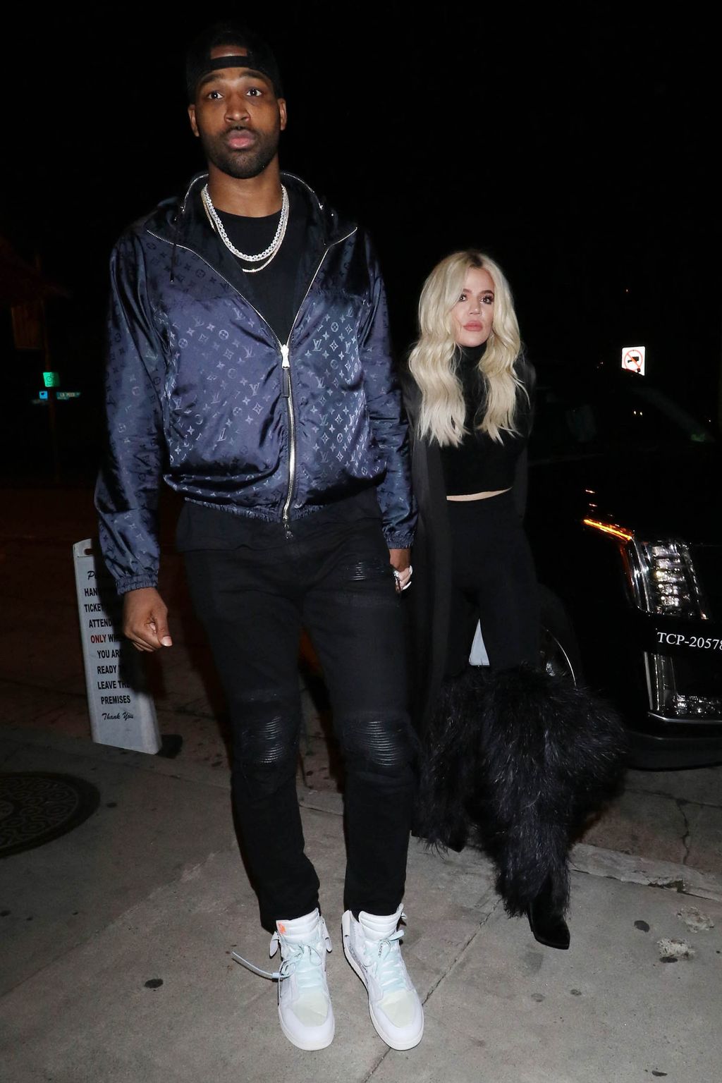 LOS ANGELES, CA - JANUARY 13:  Khloe Kardashian and Tristan Thompson are seen on January 13, 2019 in Los Angeles, CA.  (Photo by Hollywood To You/Star Max/GC Images)