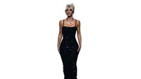 7 Foto Kim Kardashian Bergaya ala Marilyn Monroe untuk Dolce & Gabbana
