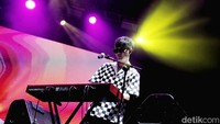 Aksi Ilman sang kibordis. Foto: Pradita Utama
