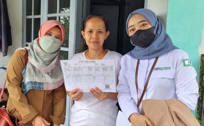 Lurah Benteng, Kota Sukabumi Tri Hastuti mendukung BPJS Kesehatan dalam pelaksanaan program JKN-KIS.