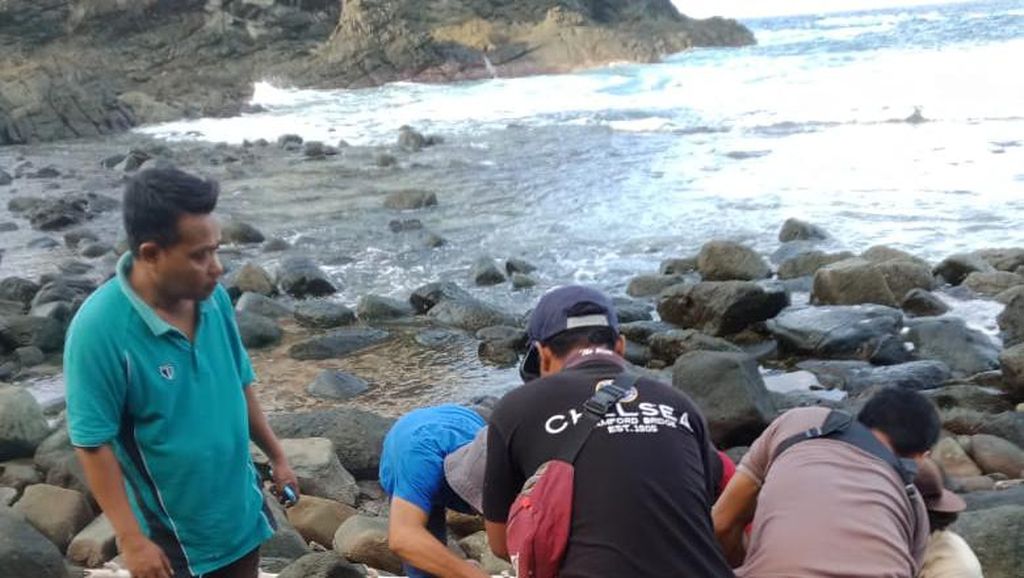 Pemancing Asal Jakarta Jatuh di Tebing Pantai Semeti Ditemukan Tewas
