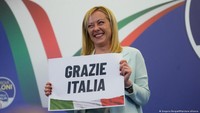 Perdana Menteri Italia Giorgia Meloni mengkritik tarif baru AS atas impor dari UE dan mendesak kesepakatan. Dia juga memperingatkan perang dagang akan pasti melemahkan Barat. (Foto: DW News)