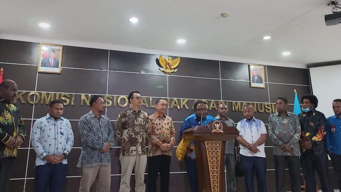 Perwakilan DPR Papua datangi Komnas HAM (Anggi-detikcom)
