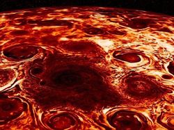 Cantiknya Planet Jupiter Mirip Motif Batik Mega Mendung