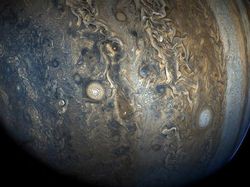 Cantiknya Planet Jupiter Mirip Motif Batik Mega Mendung