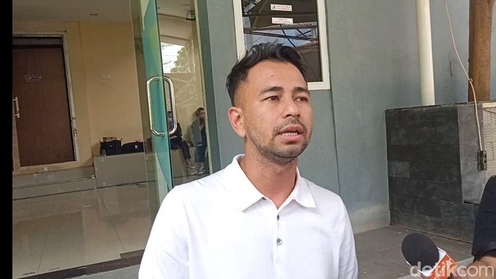 Raffi Ahmad saat ditemui di studio Trans 7.