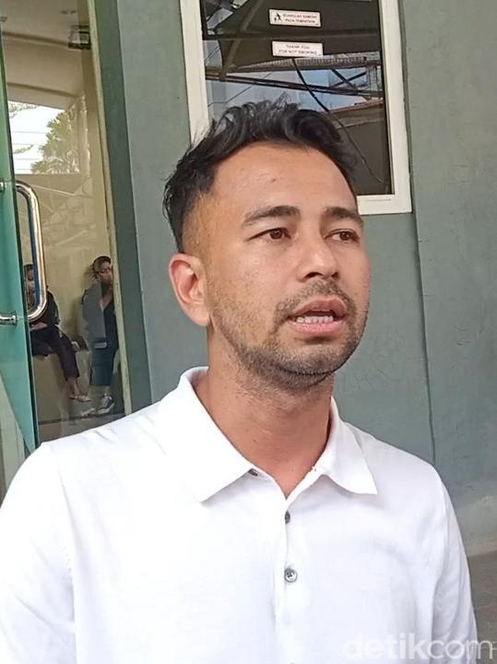 Raffi Ahmad saat ditemui di studio Trans 7.