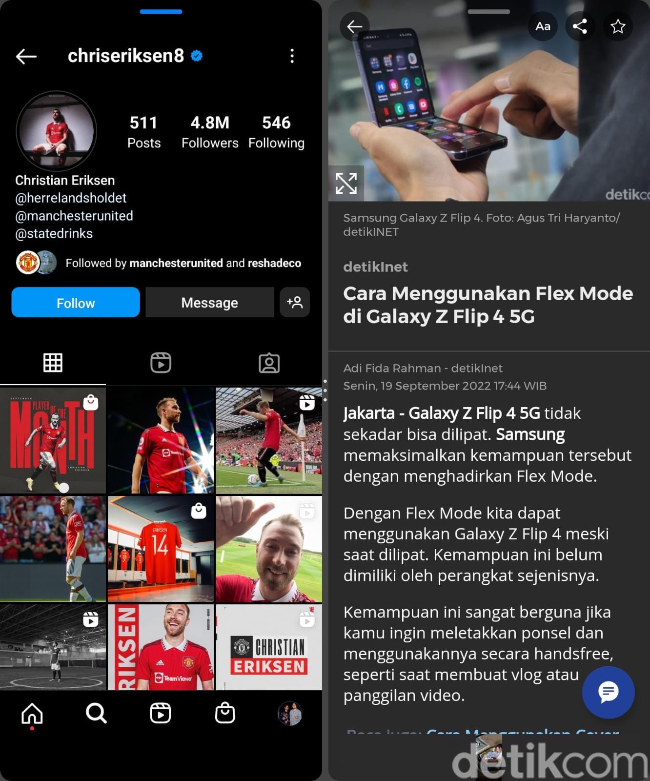 Cara Multitask Menggunakan Fitur Taskbar di Samsung Galaxy Z Fold 4