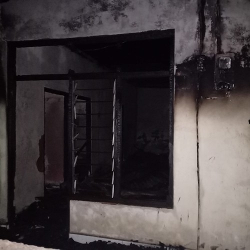 Sebuah Rumah di Dusun Kangin Teben, Desa Jagaraga, Kecamatan Sawan, Kabupaten Buleleng, Bali, Minggu (25/9/2022), sekitar pukul 21.30 Wita.