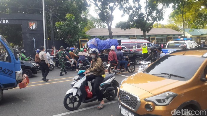 Seorang pemotor tewas kecelakaan di Jalan Setiabudi, Banyumanik, Kota Semarang, Senin (26/9/2022).