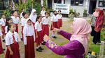 Siswa SDN Gesikan Purworejo Diajar Ibu PKK Usai Guru Dipindah