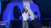 Swae Lee sangat mencintai para penonton di Jakarta. Foto: (Noel/detikcom)