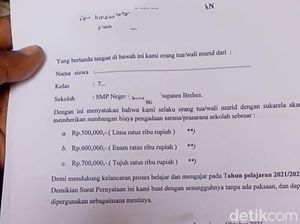 Wali Murid SMPN Brebes Sambat Dipungut Uang Gedung tapi Tak Ada Pembangunan