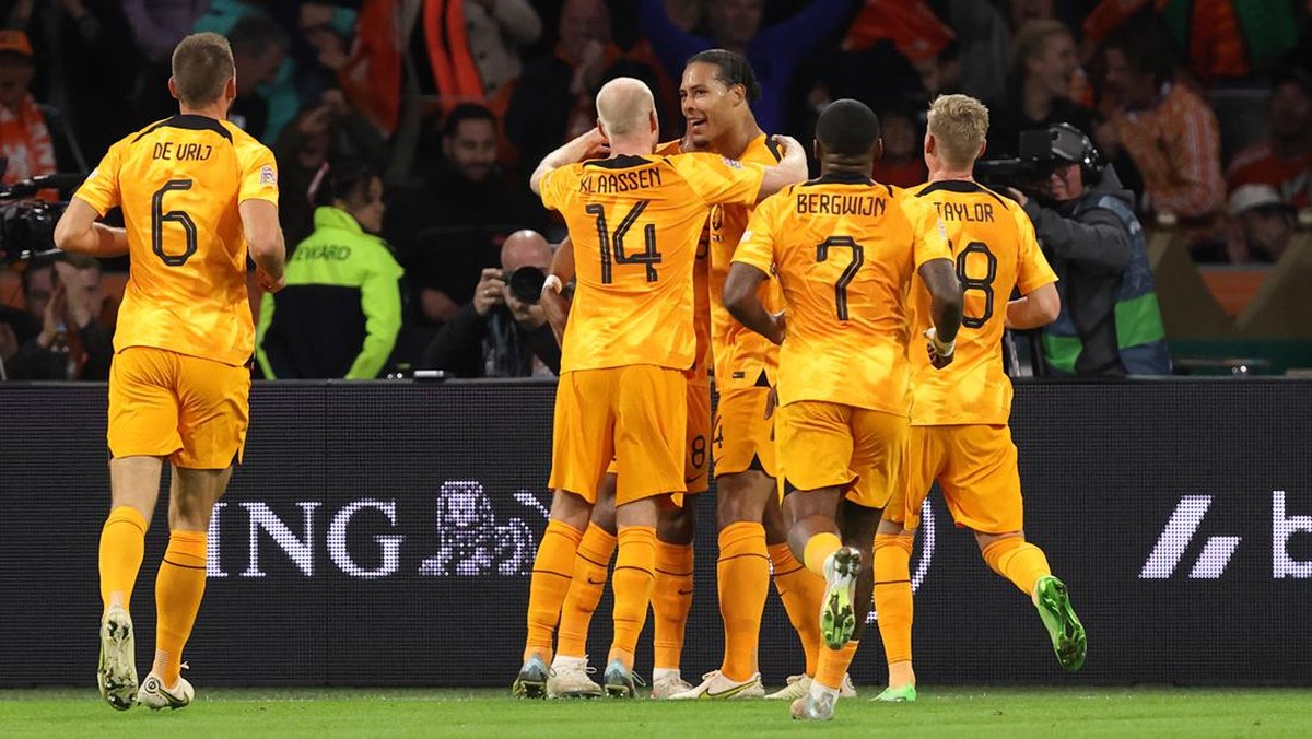 Skuad Belanda di Piala Dunia 2022. (Foto: James Williamson - AMA/Getty Images)