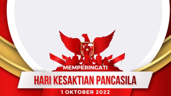 Link twibbon Hari Kesaktian Pancasila 2022 sudah bisa dicek sebelum momentum peringatannya nanti. Hari Kesaktian Pancasila 2022 jatuh pada 1 Oktober.