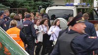 Pelaku penembakan massal itu dilaporkan tewas bunuh diri. (Izhlife.ru/AP Photo)