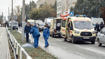 Aksi Ngeri Penembakan di Sekolah Rusia, 13 Orang Tewas