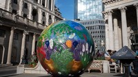 Melemahnya Pound ini sejalan dengan indikator ekonomi di Inggris yang melemah. Tak cuma Pound, Euro juga tercatat mencapai level terendah selama 20 tahun terakhir. (Getty Images/Richard Baker)