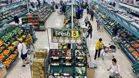 Kepala Ekonom di ACY Securities Clifford Bennet mengungkapkan jika perang Ukraina dan Rusia kembali eskalasi maka akan ada penurunan yang lebih tajam untuk euro dan pound. (Getty Images/Matt Cardy)