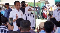 Jokowi menuturkan, sampai saat ini secara nasional BSU sudah tersalurkan kepada 7.077.550 pekerja atau sebanyak 48,3%.