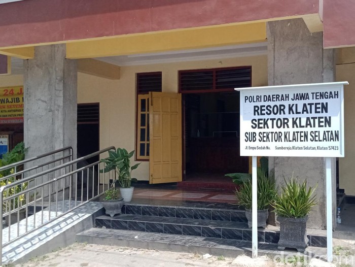 Kantor Sub Sektor Klaten Selatan sudah dipersiapkan, Selasa (27/9/2022) siang.