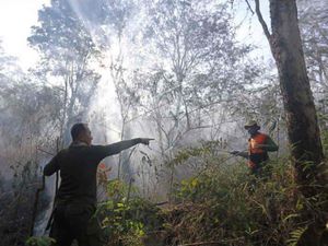 Gunung Ciremai Kebakaran Sejak Minggu, Hingga Kini Belum Padam