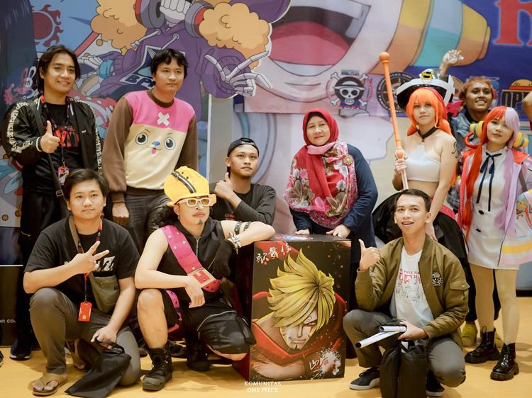 Heboh Banget! Ratusan Nakama Nobar One Piece: Red