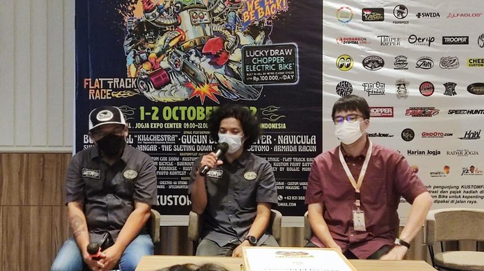 Kustomfest 2022 digelar di Jogja Expo Center pada 1-2 Oktober mendatang.