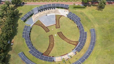 Listrik Tenaga Surya Mengalir ke Gedung DPR
