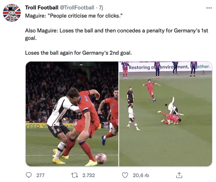 Meme Meme Harry Maguire