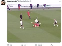 Harry Maguire Jadi Bulanan-bulanan Netizen Gegara Ngelawak Lagi
