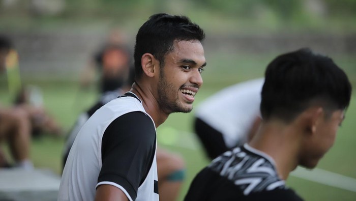 Pemain PSS Slemain Miftahul Hamdi