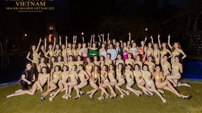 Tampilan Finalis Miss Grand Vietnam 2022 Berbikini Bikin Gagal Fokus