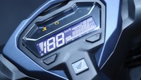 Layar multi informasi display dari New Honda Vario 125 juga mengusung konsep sama dengan tampilan negative. Foto: Astra Honda Motor
